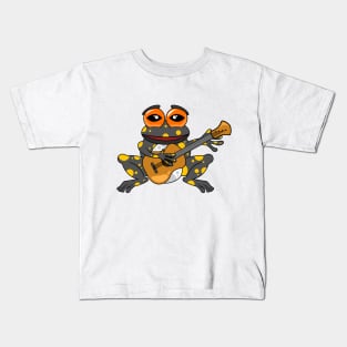 Frog with Guitar Kids T-Shirt